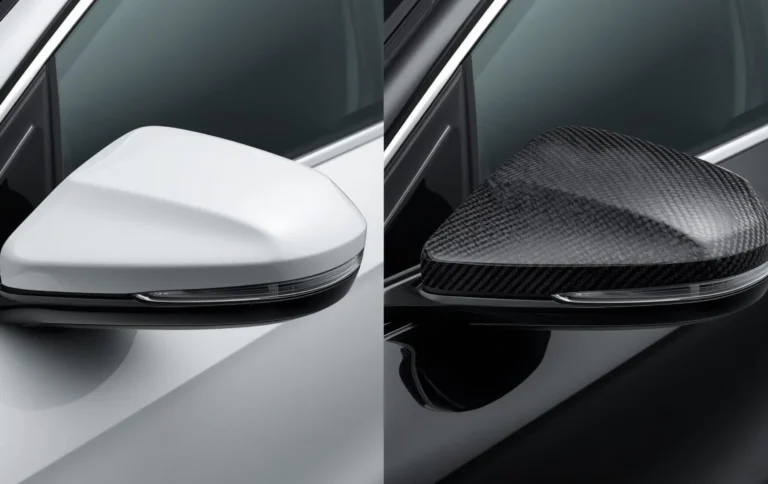 Hydro dipping for mirror covers process showing water transfer printing and design application