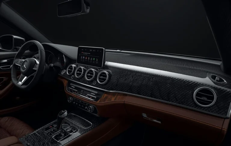 Restore faded dashboard with hydro dipping carbon fiber and wood grain premium car interior