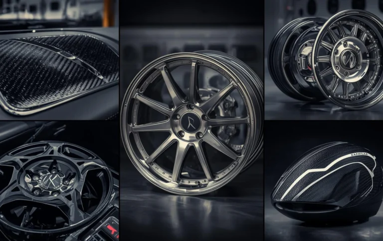 Custom hydro dipping designs in Hyderabad premium car parts carbon fiber trim alloy wheel bike tank