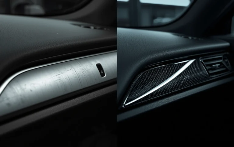 Bike fuel tank before and after hydro dipping with racing design in Hyderabad