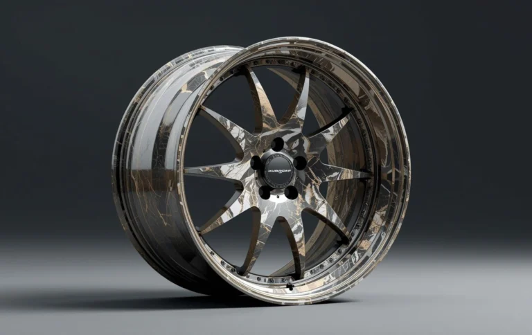 Marble hydro dipping alloy wheel Hyderabad luxury design finish